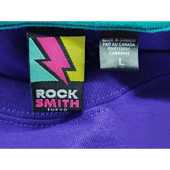 Rocksmith Tokyo Run NYC Men's Run TKO Purple Tshirt Size L - Picture 5 of 8